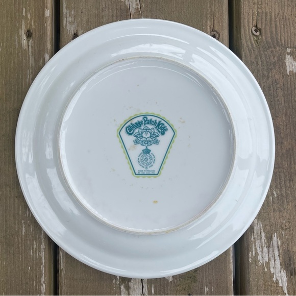 Royal Worcester Cabbage Patch Kids Fine Porcelain 8 Inch Plate Made in England - Picture 7 of 11